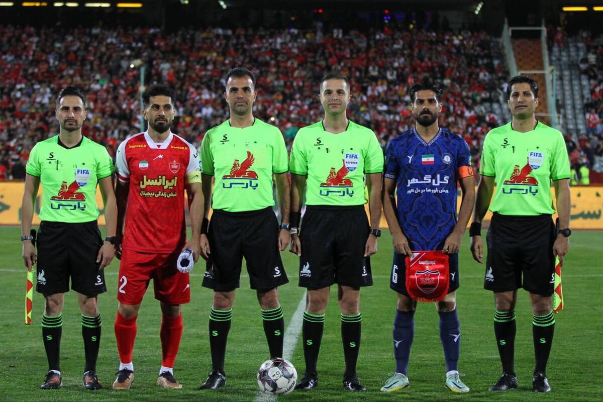 عسگری: کمک داور دوم گل سالم گل‌گهر به پرسپولیس را ندید