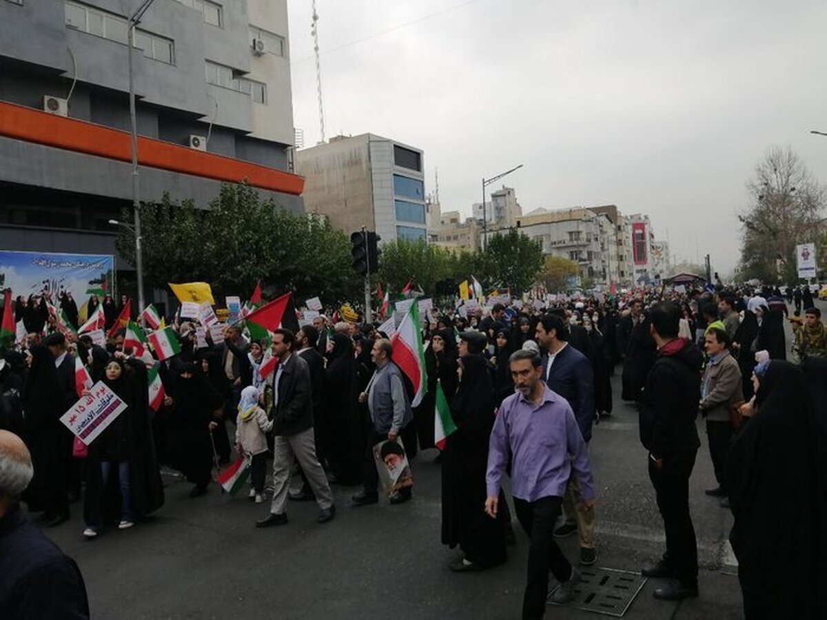 فریاد «مرگ بر اسرائیل» ایران بر سر رژیم کودککش + قطعنامه