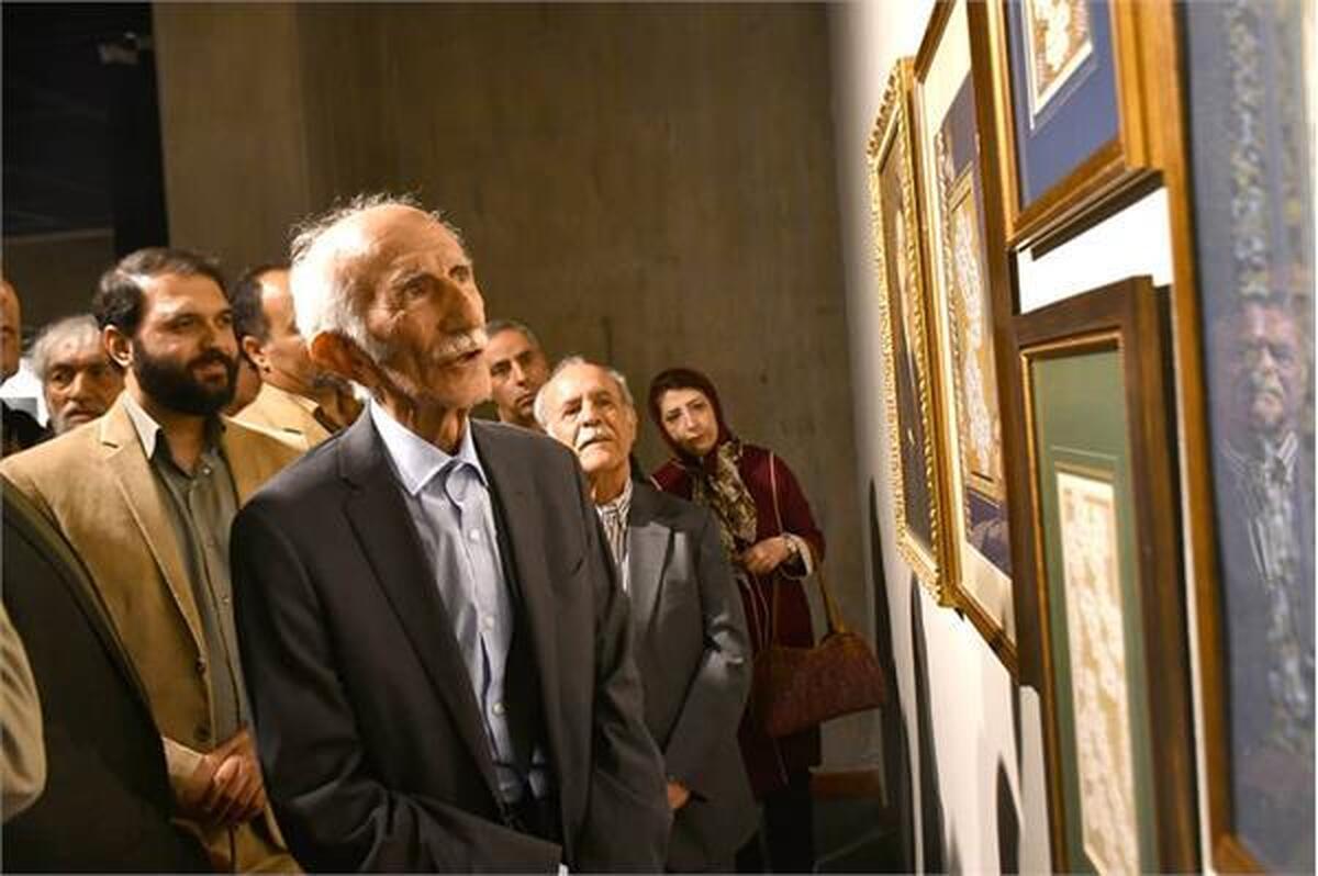 نمایشگاه «طلایهداران خطه خط» در موزه هنرهای معاصر تهران افتتاح شد