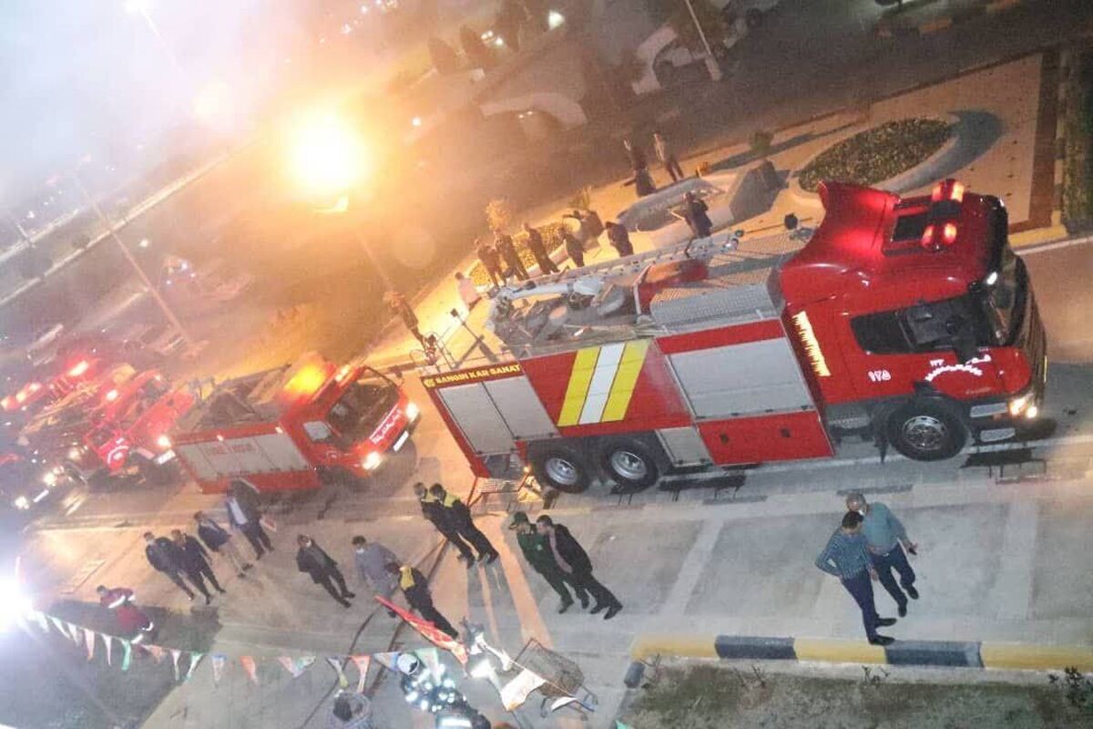 انبار سازمان هواپیمایی کشوری طعمه حریق شد