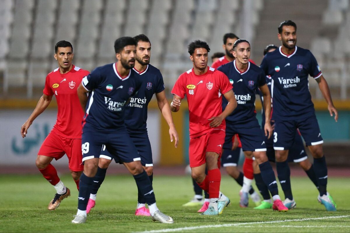شکست پرسپولیس مقابل نساجی در دیداری تدارکاتی