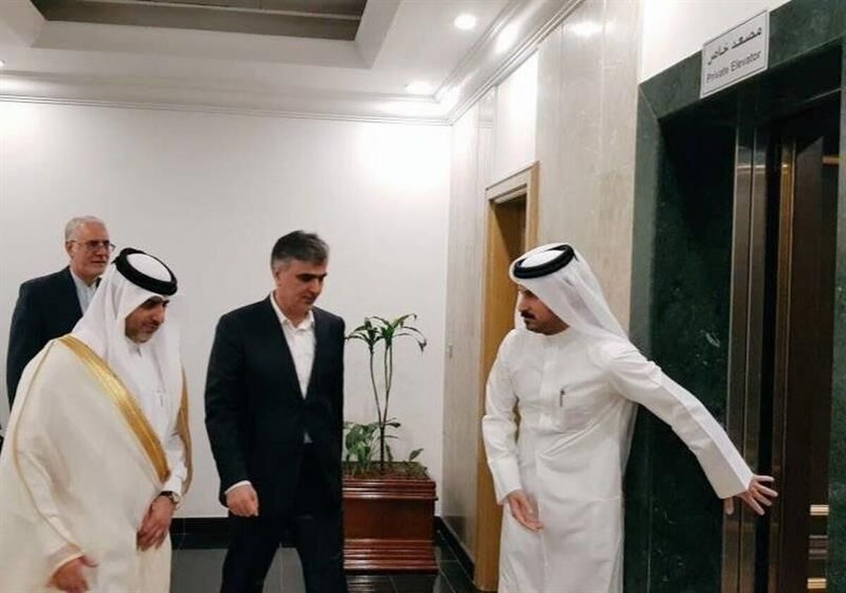 رئیسکل بانک مرکزی وارد قطر شد
