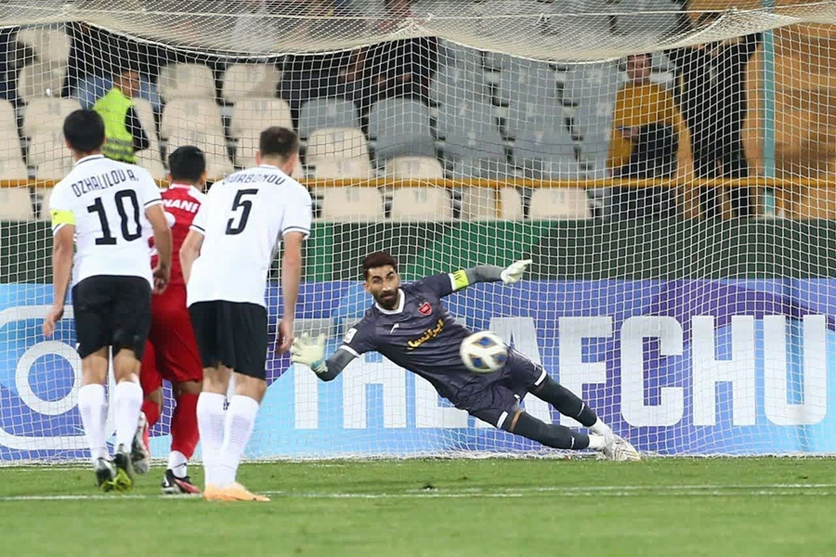 بیرانوند:با انرژی و تشویق هواداران پرسپولیس، پنالتی را گرفتم