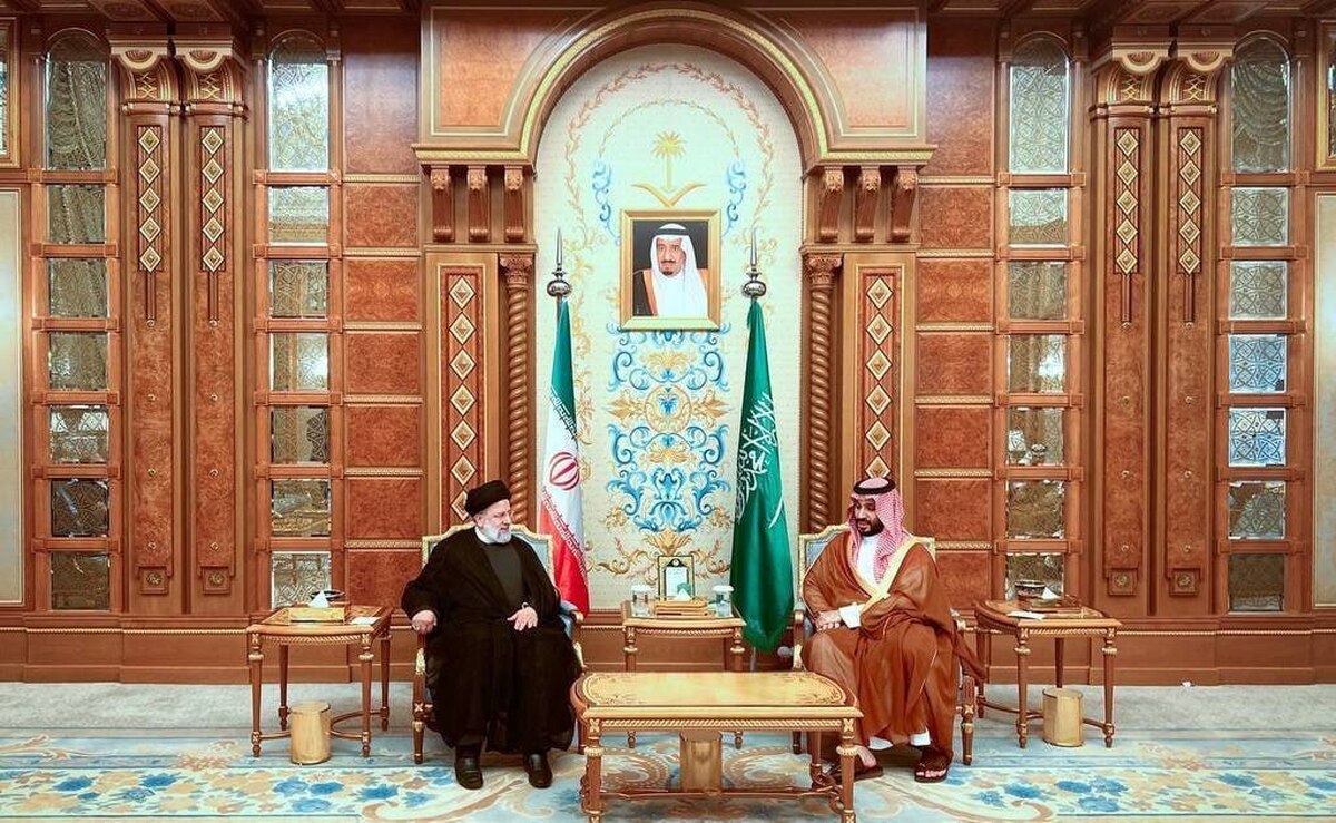 بنسلمان با رئیسی دیدار کرد