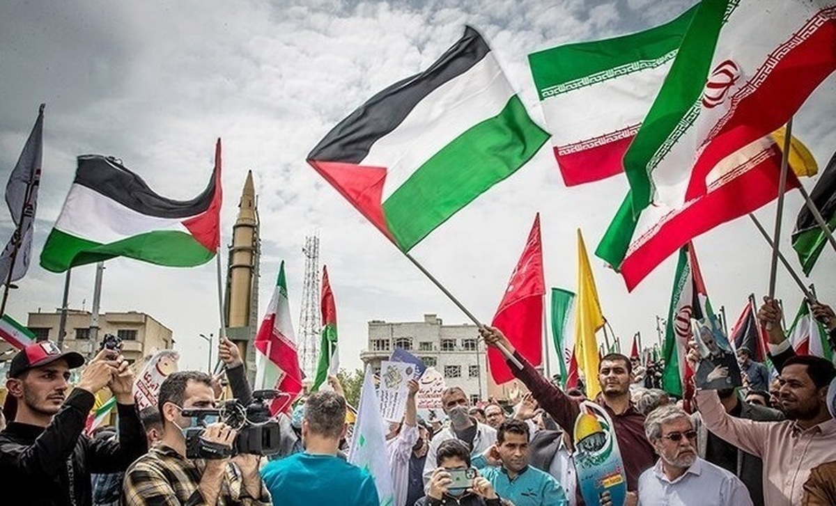 مردم ایران خشم خود را علیه جنایات رژیم صهیونیستی فریاد کشیدند