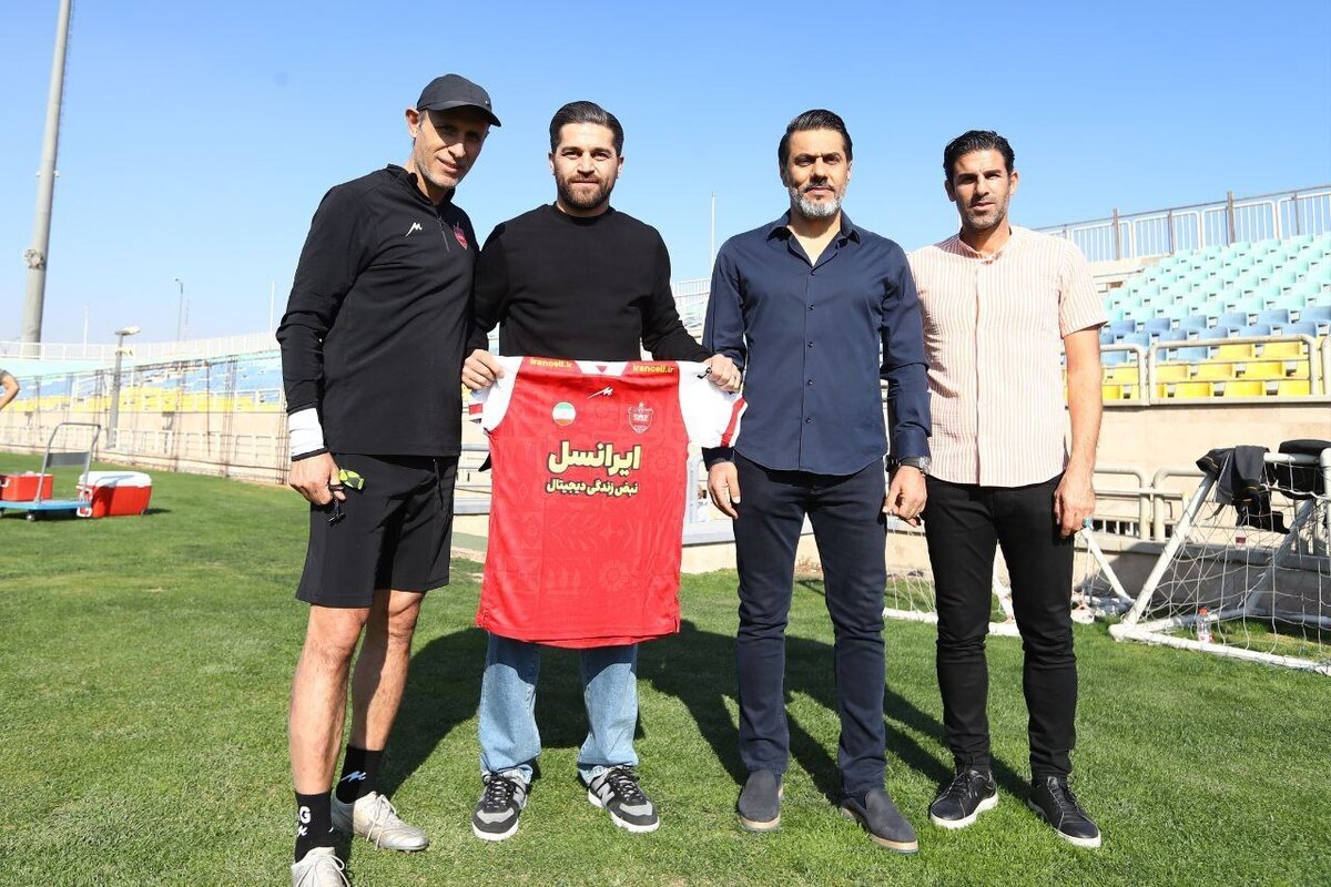 تمرین پرسپولیس در حضور دو میهمان