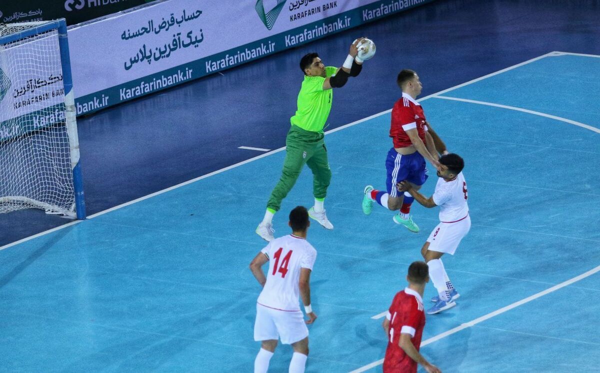 تغییر زمان بازی تیمهای ملی فوتسال ایران و روسیه