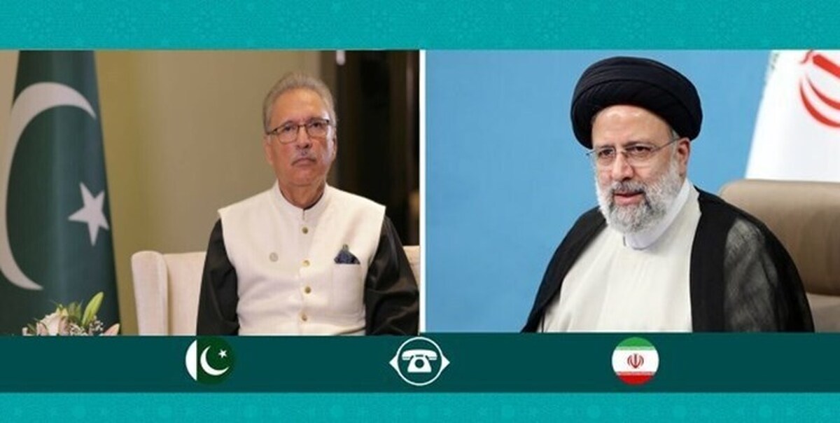 رئیسی در گفتوگو با عارف علوی: پاکستان برای ارتقای امنیت مرزها بیشتر تلاش کند