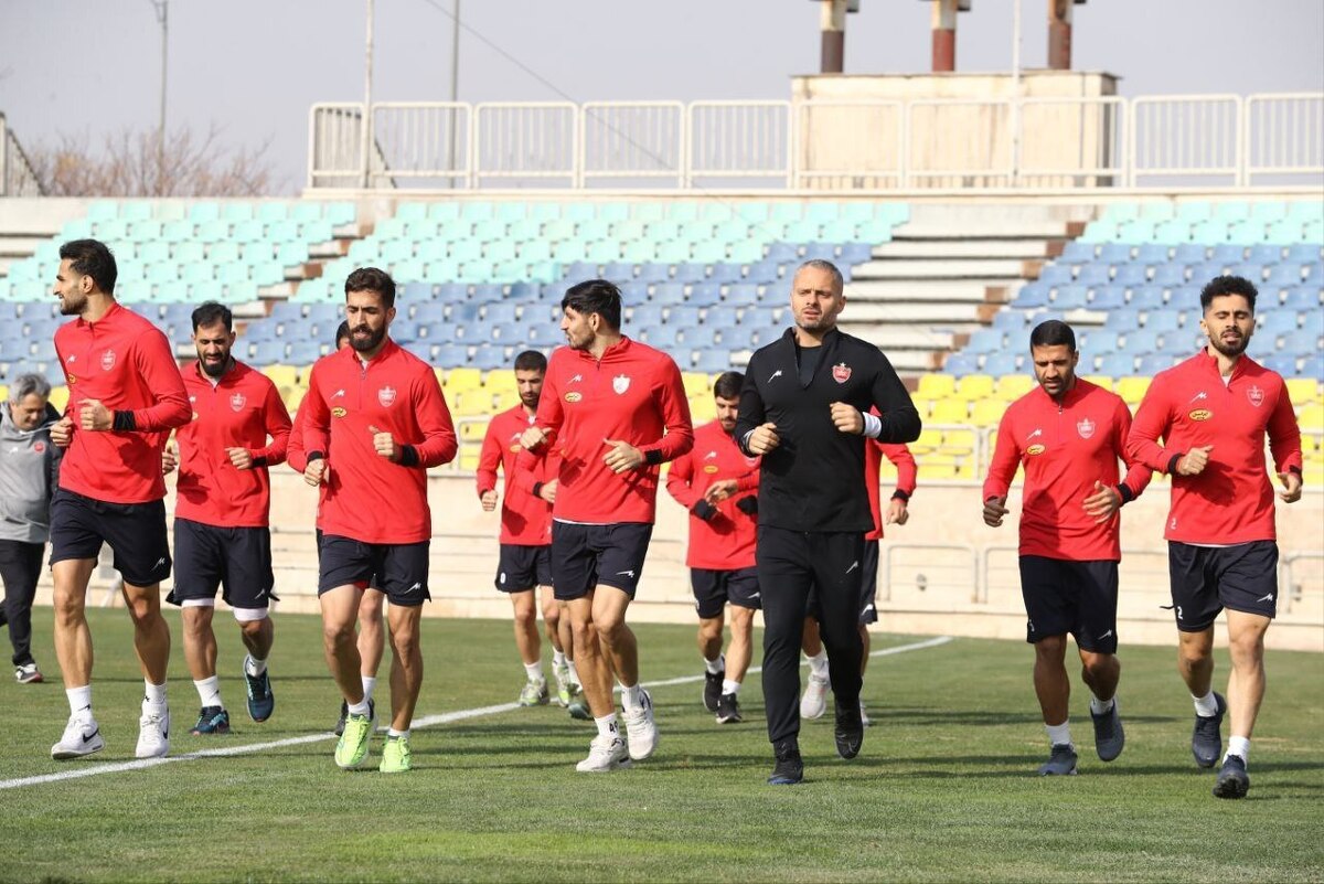 امیری تنها غایب تمرین پرسپولیس سرخپوشان مصدوم جدیدی ندارند