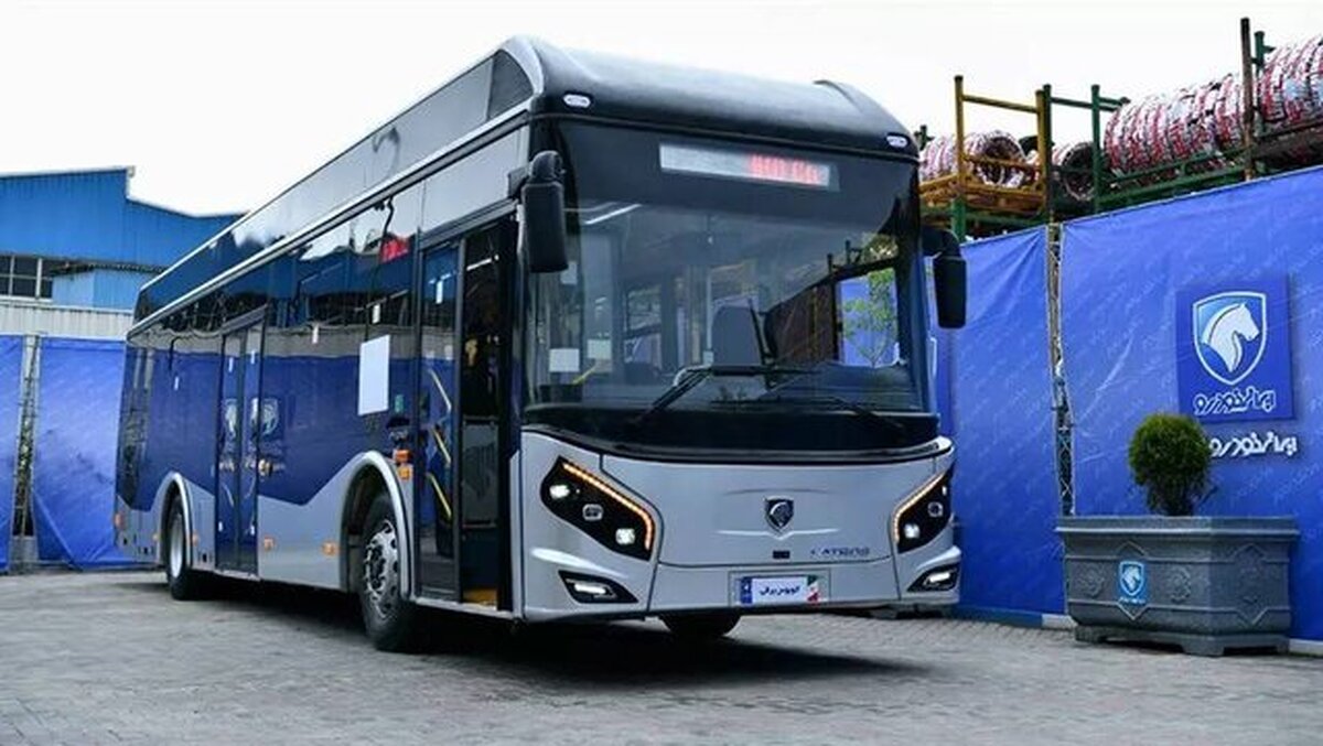 اولین خط تولید انبوه اتوبوسهای برقی افتتاح شد