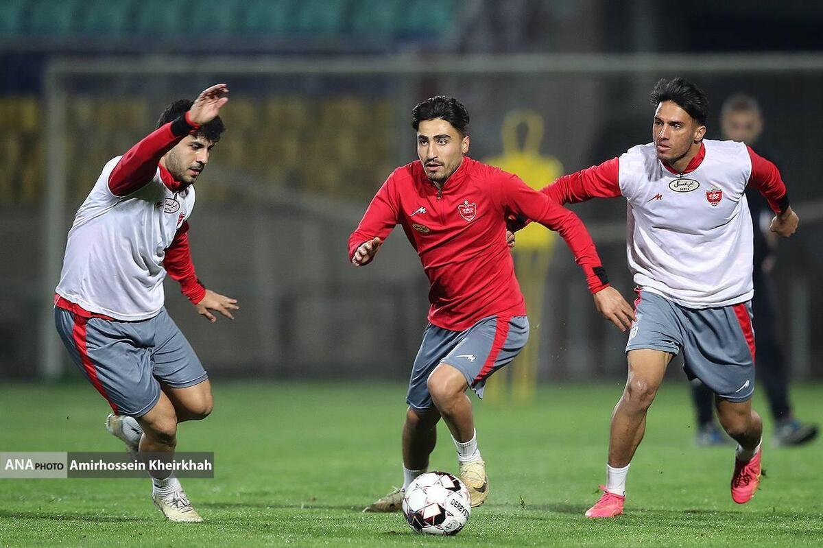 گزارش تصویری از تمرین پرسپولیس