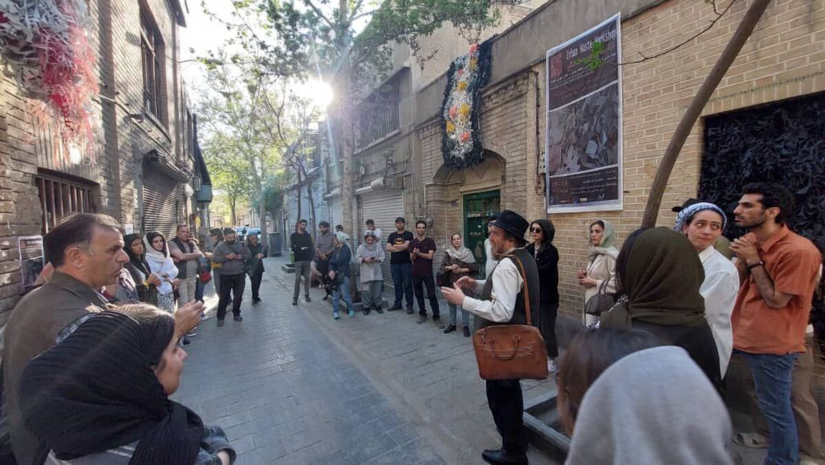 پسماندها تبدیل به آثار هنری شدند تولدی دوباره برای محله سنگلج