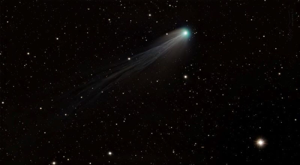 دنباله‌دار شیطان، مهمان آسمان بهاری