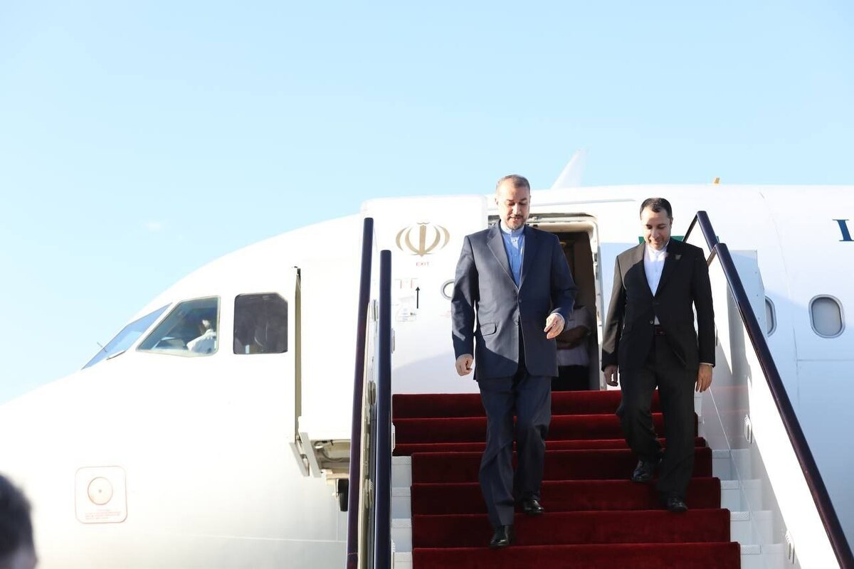 امیرعبداللهیان وارد مسقط عمان شد