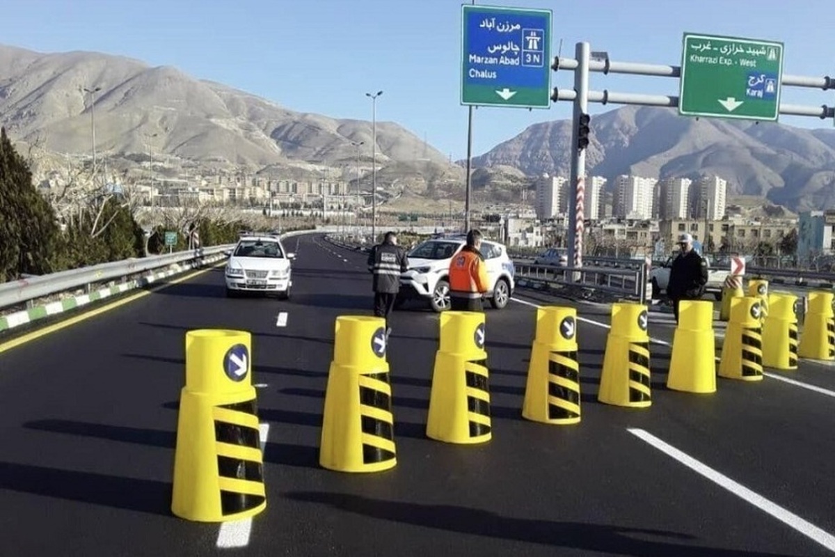 محدودیت تردد در محور هراز تا ساعاتی دیگر برداشته می‌شود
