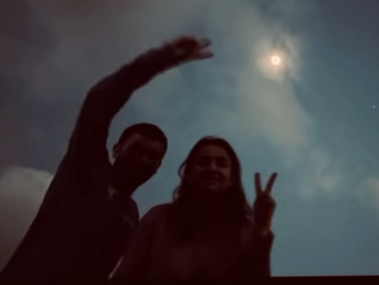 تصاویری از خورشیدگرفتگی بیستم فروردین تصاویری از خورشیدگرفتگی بیستم فروردین