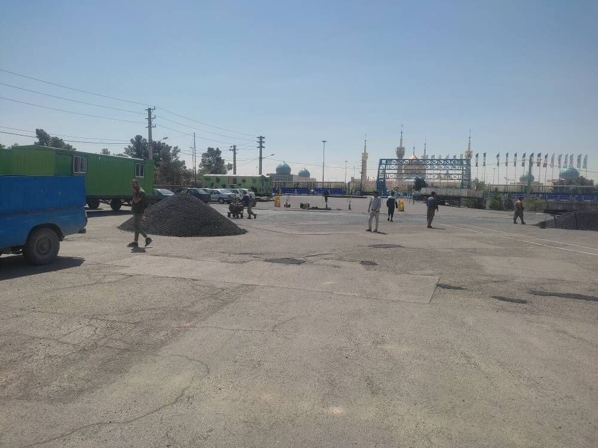 آمادهسازی جایگاه و محوطه رژه نیروهای مسلح در روز ۲۹ فروردین