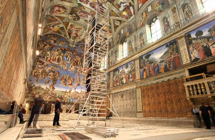 حفظ شاهکارهای هنری به لطف علم و فناوری حفظ شاهکارهای هنری به لطف علم و فناوری