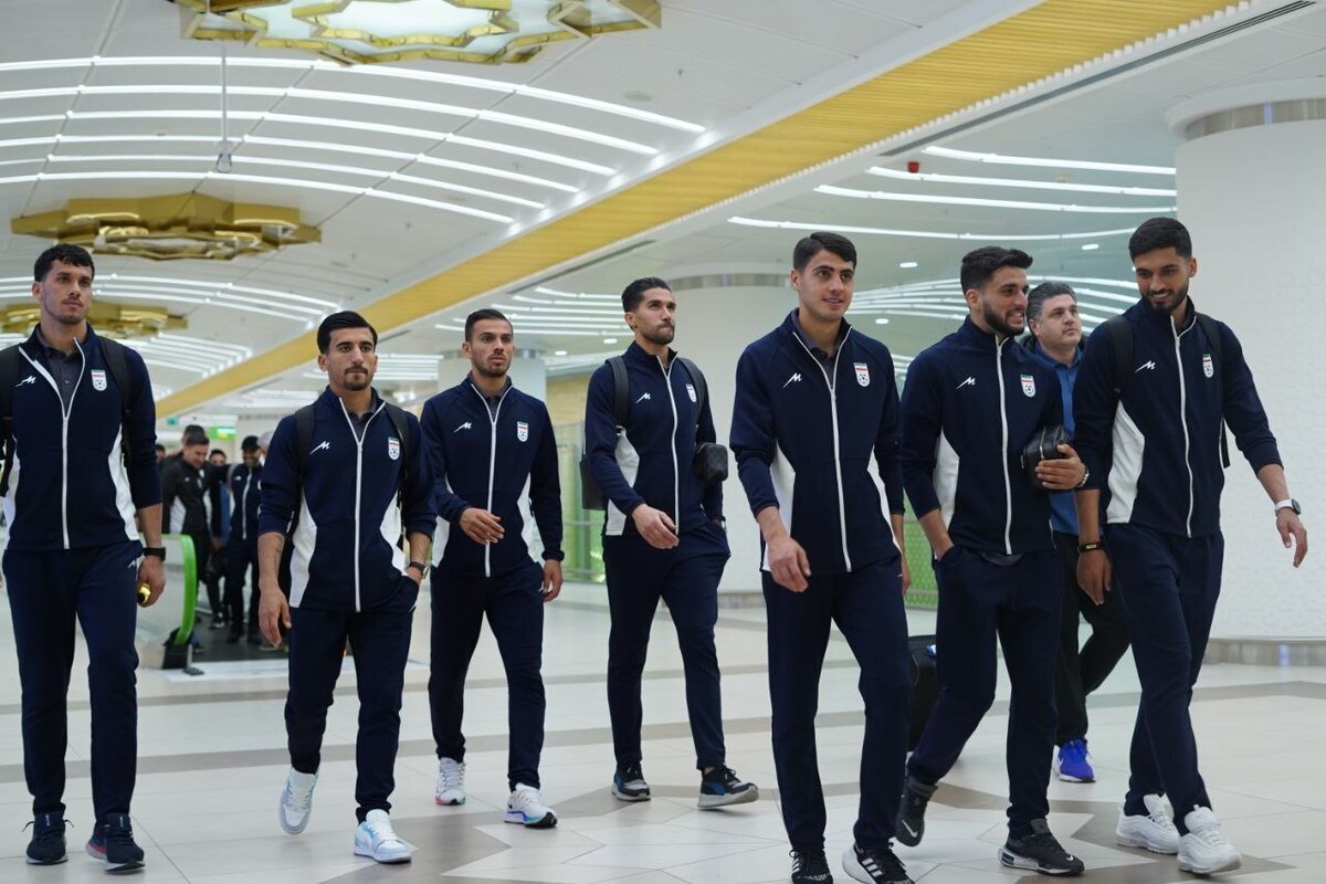 تیم ملی به ترکمنستان رسید زمان نشست خبری سرمربی اعلام شد