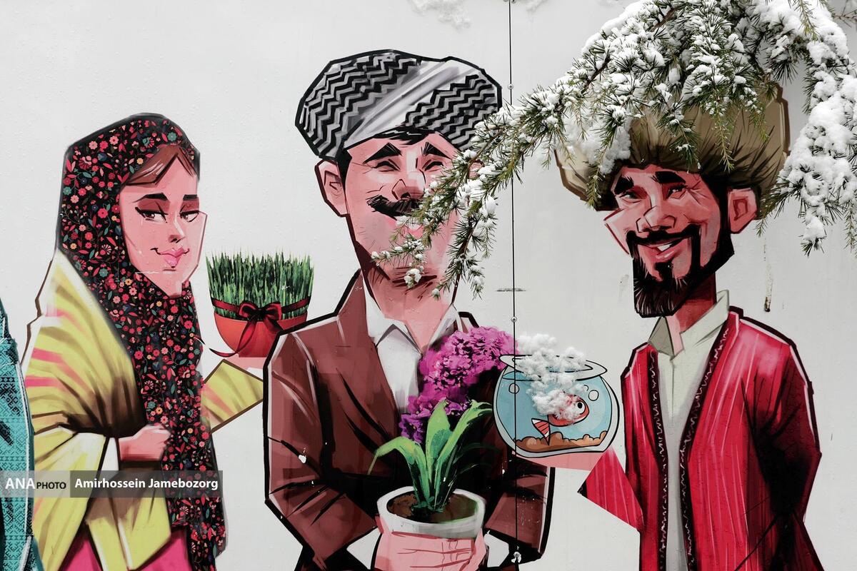 برف و باران مهمان استانهای شمالی و غربی