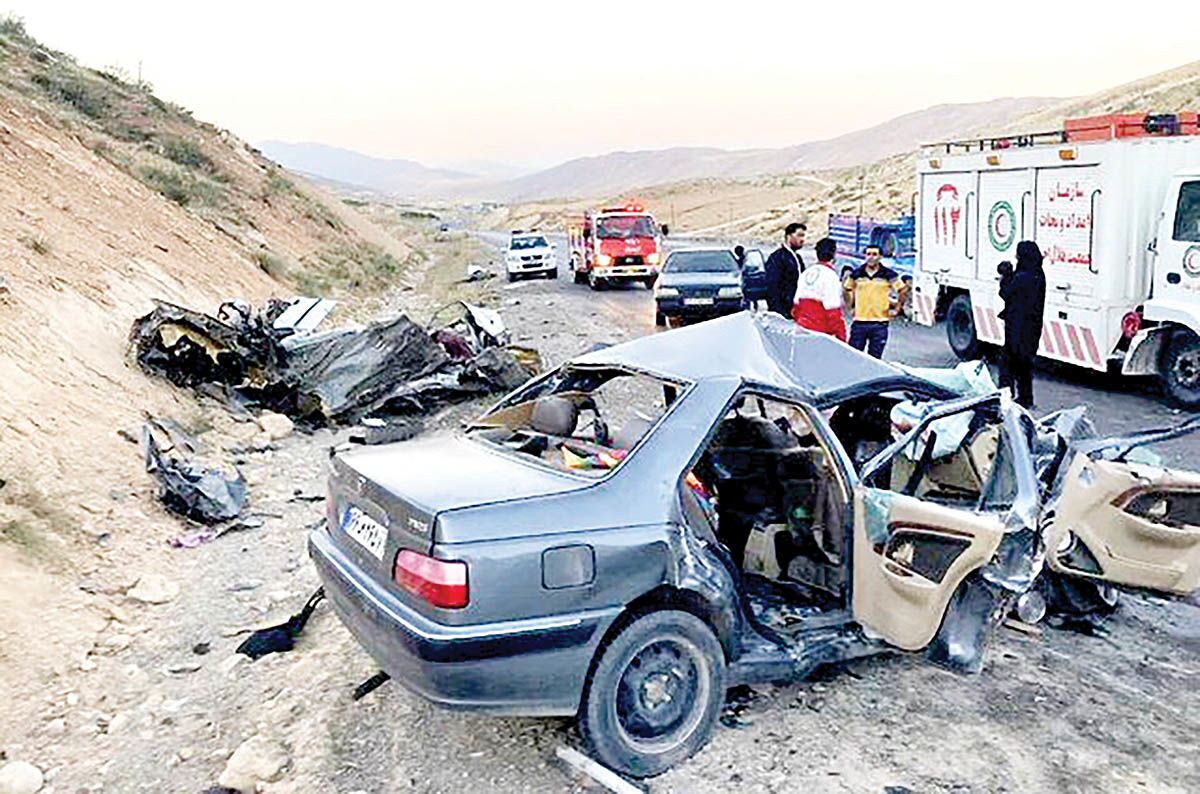 فوت ۵۴۹ هموطن در تصادفات جادهای در عرض دو هفته