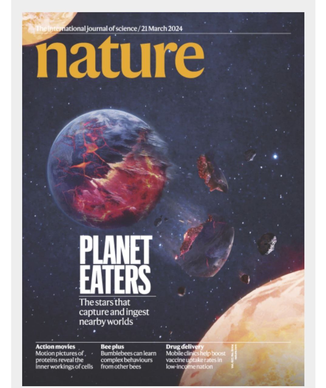 هفته چهارم مارس؛ از داستان سیارهخواران فضایی تا قابلیتهای درخشان هوش مصنوعی هفته چهارم مارس؛ از داستان سیارهخواران فضایی تا قابلیتهای درخشان هوش مصنوعی