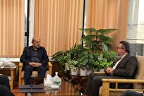 دیدار پیمان جبلی با رئیس سازمان ثبت اسناد و املاک کشور