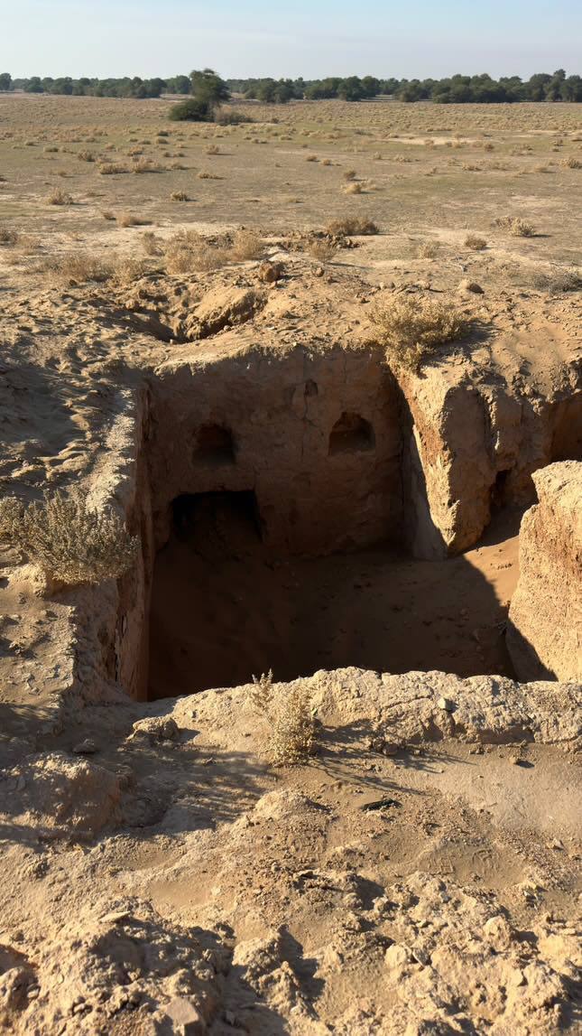 حفاری‌های غیر مجاز در منطقه تاریخی بُستان+ عکس