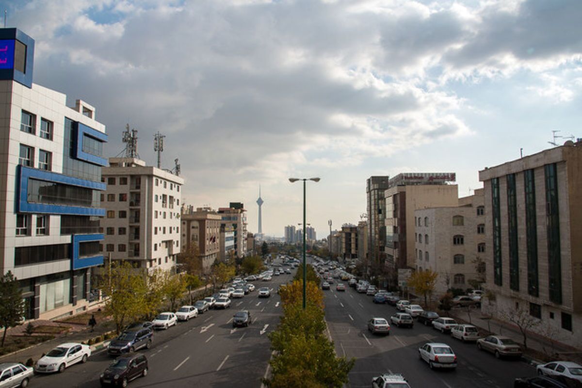 ترافیک روان در معابر و بزرگراههای شهر تهران