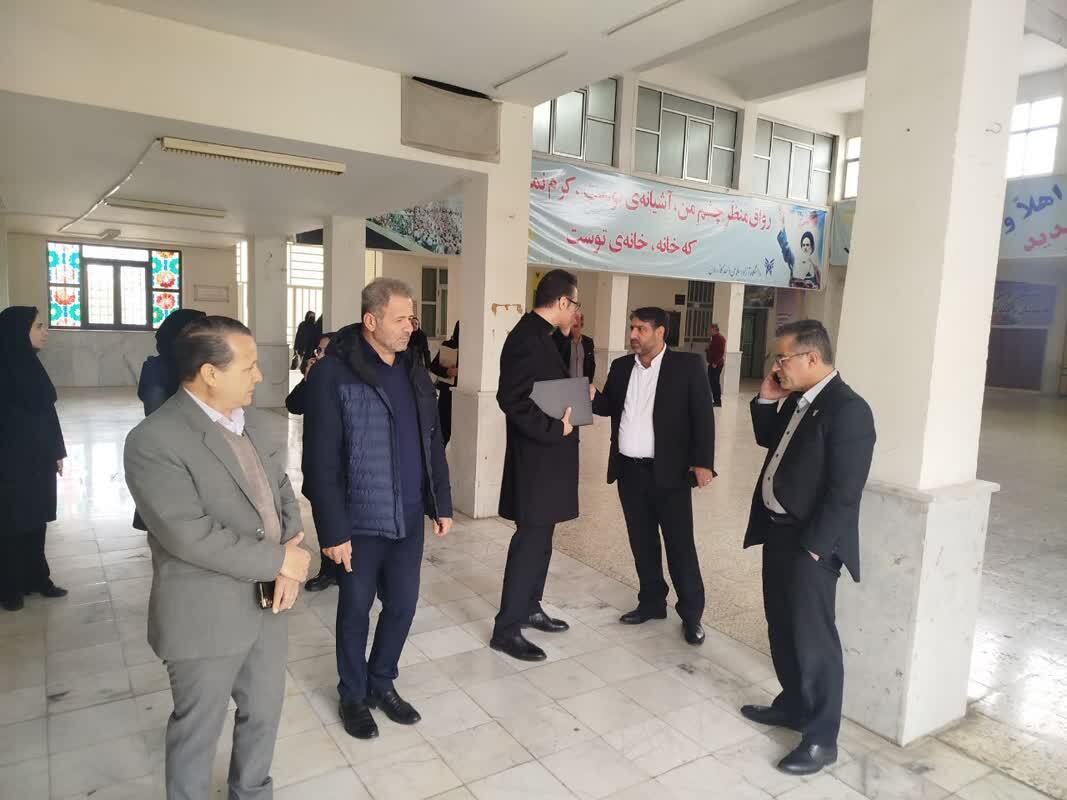 بازدید مدیرکل توسعه خدمات سلامت دانشگاه آزاد از واحد کازرون بازدید مدیرکل توسعه خدمات سلامت دانشگاه آزاد از واحد کازرون