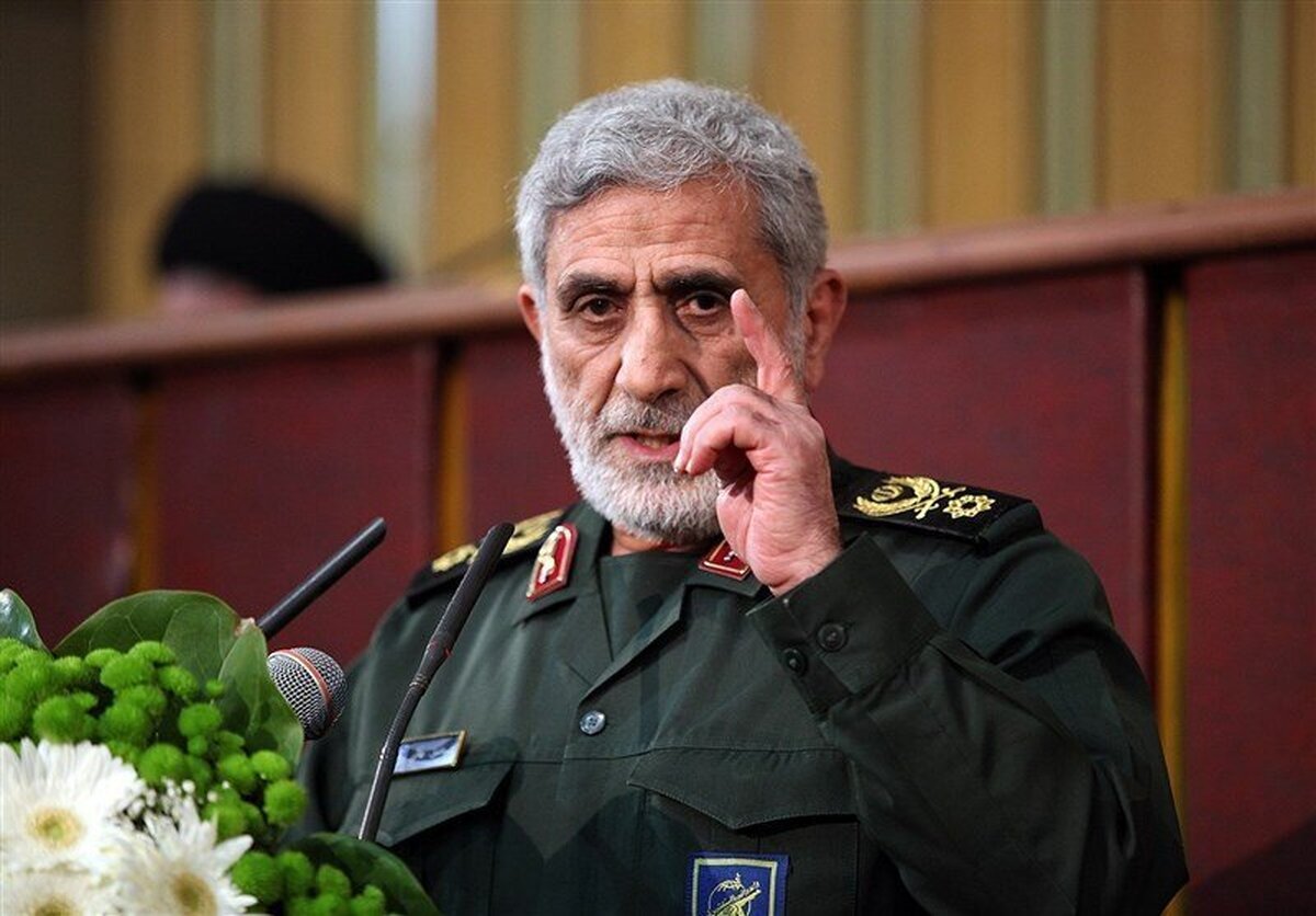 سردار قاآنی: امروز از بزرگترین شکست رژیم صهیونیستی رونمایی میشود
