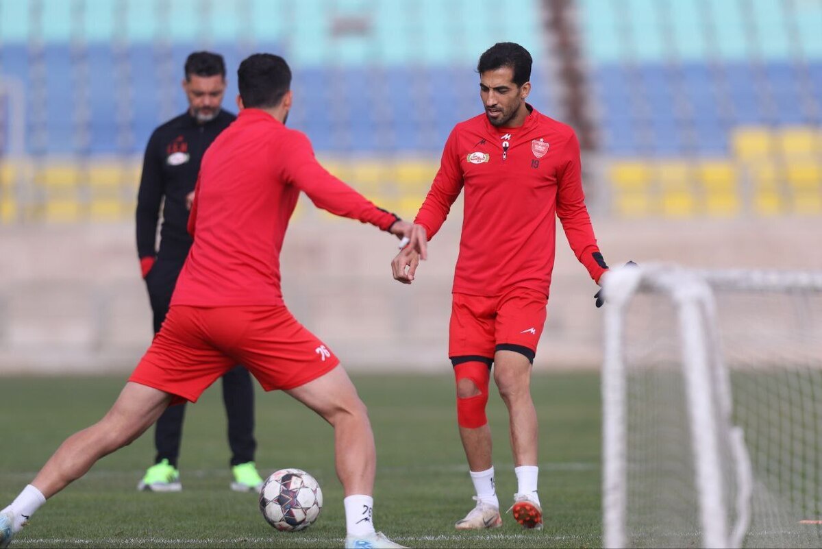 غیبت امیری در تمرین پرسپولیس پرواز به اصفهان با پرواز چارتر