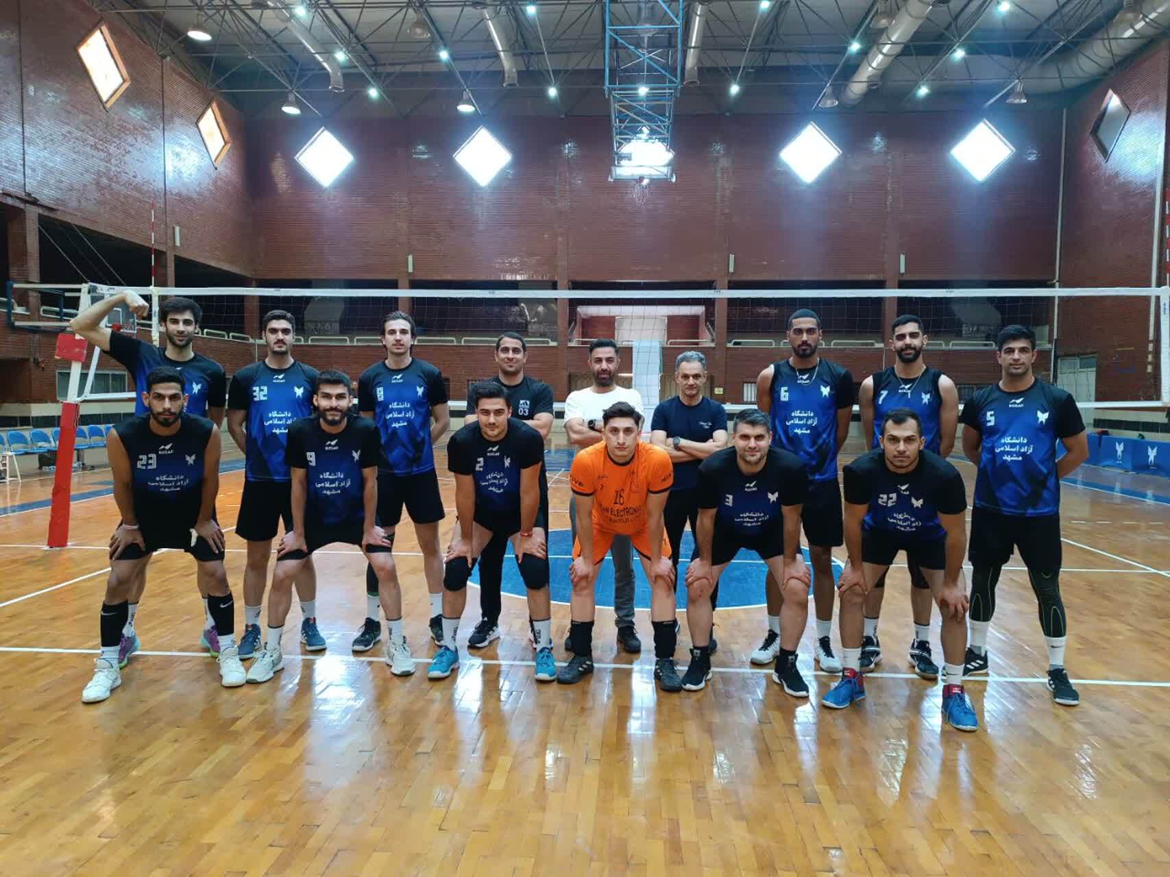 فینالیستهای مسابقات والیبال دانشجویان دانشگاه آزاد مشخص شدند فینالیستهای مسابقات والیبال دانشجویان دانشگاه آزاد مشخص شدند