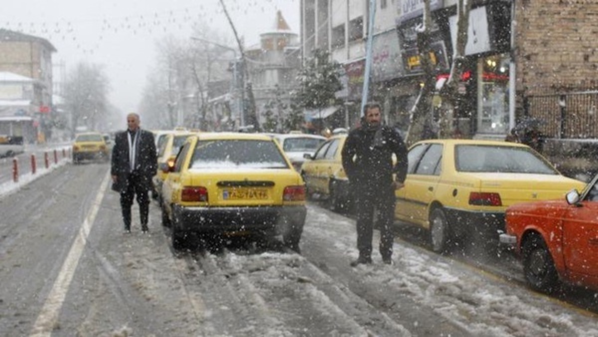 چالش دوباره برف با کرایه گران و ترافیک
