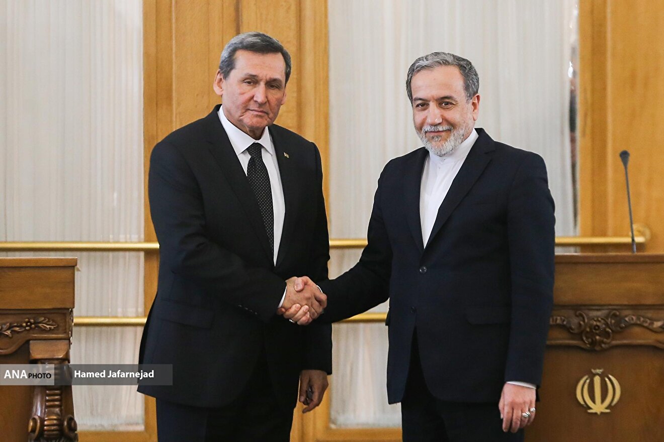 دیدار وزیر خارجه ترکمنستان با وزیر خارجه ایران