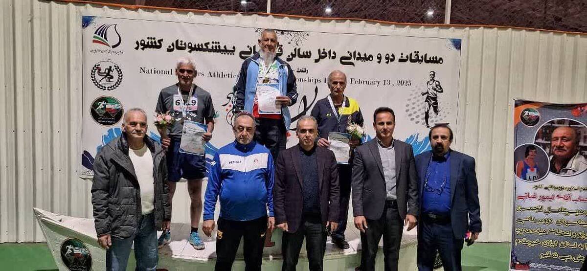 کسب مقام توسط دانشجوی دانشگاه آزاد در مسابقات دوومیدانی قهرمانی پیشکسوتان
