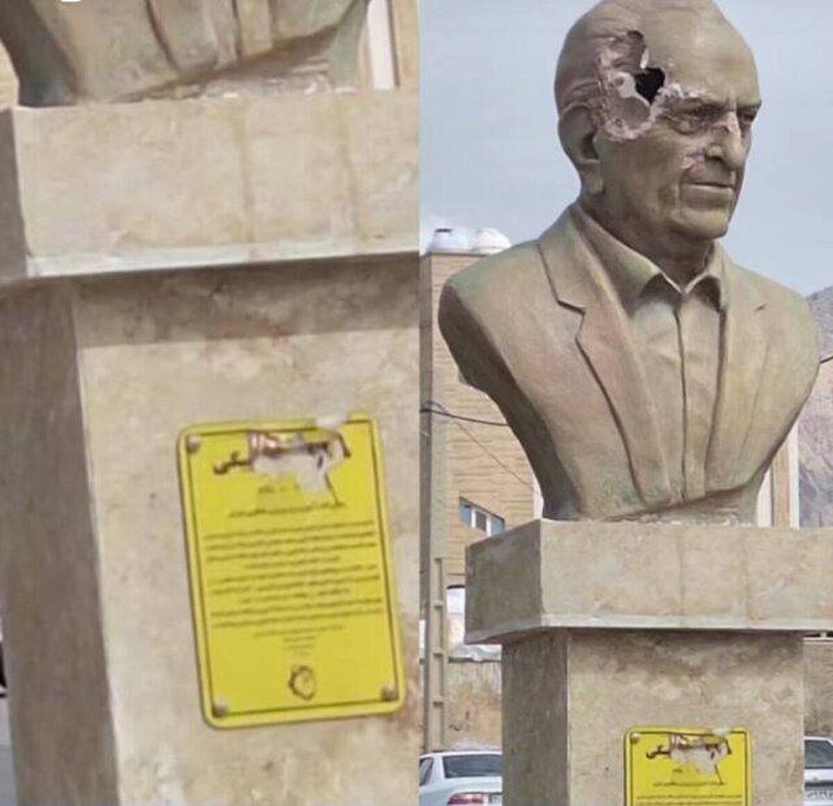 تندیس استاد بهمنبیگی بازسازی میشود