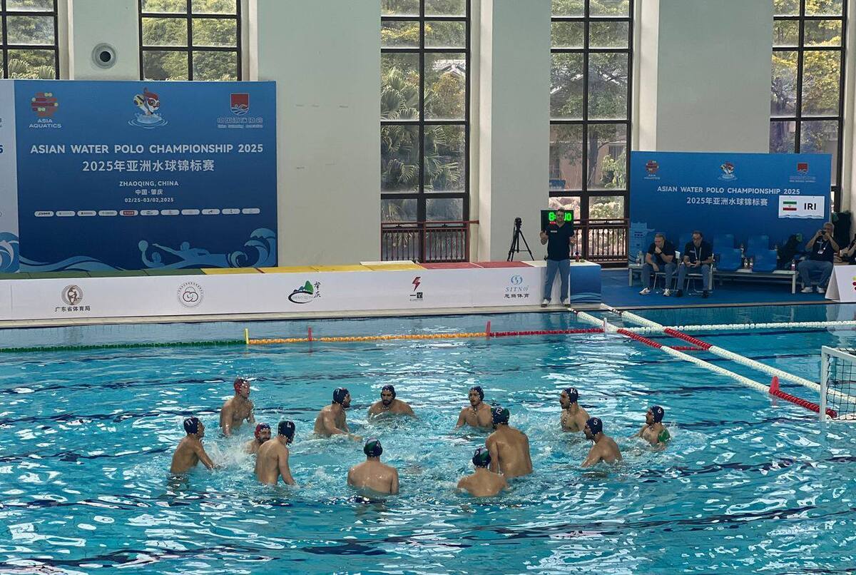 صعود تیم ملی واترپلو ایران به نیمهنهایی قهرمانی آسیا