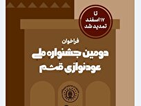 تمدید مهلت ثبت نام و ارسال اثر به جشنواره  ملی عودنوازی