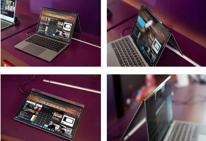 لنوو ThinkBook Flip با صفحه نمایش تاشوی بلند را رونمایی کرد