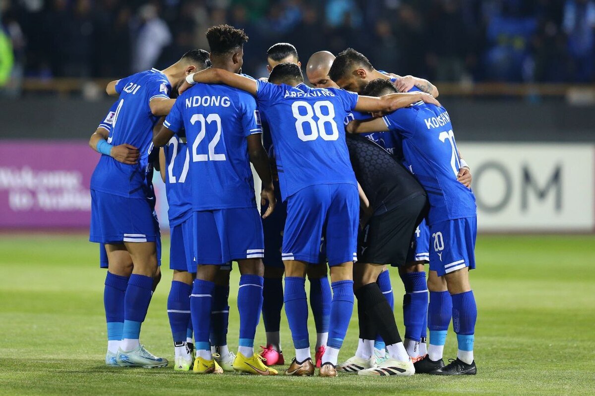 حسینی بهترین بازیکن دیدار استقلال و النصر شد