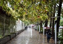 آغاز بارشها در مناطق غربی کشور/آسمان تهران ابری