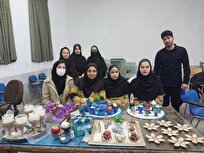 هنر بازیافت و نوآوری؛ سفره هفتسین از مواد دورریز به سبک دانشجویی