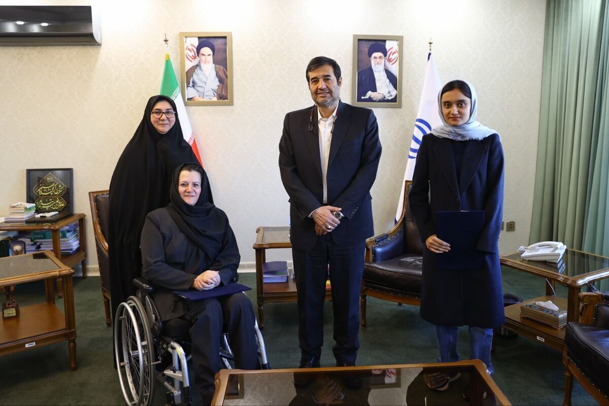 دنیامالی با نخستین و جوان ترین بانوی پارالمپیکی مدال آور دیدار کرد رحیمی: پاراتکواندوکاران حقوق ثابتی ندارند