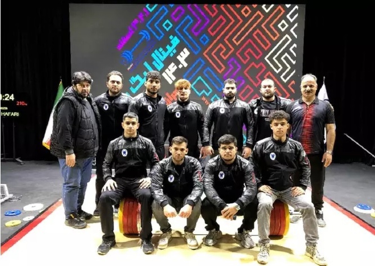 چهارمی جوانان وزنهبردار دانشگاه آزاد مازندران در لیگ کشوری