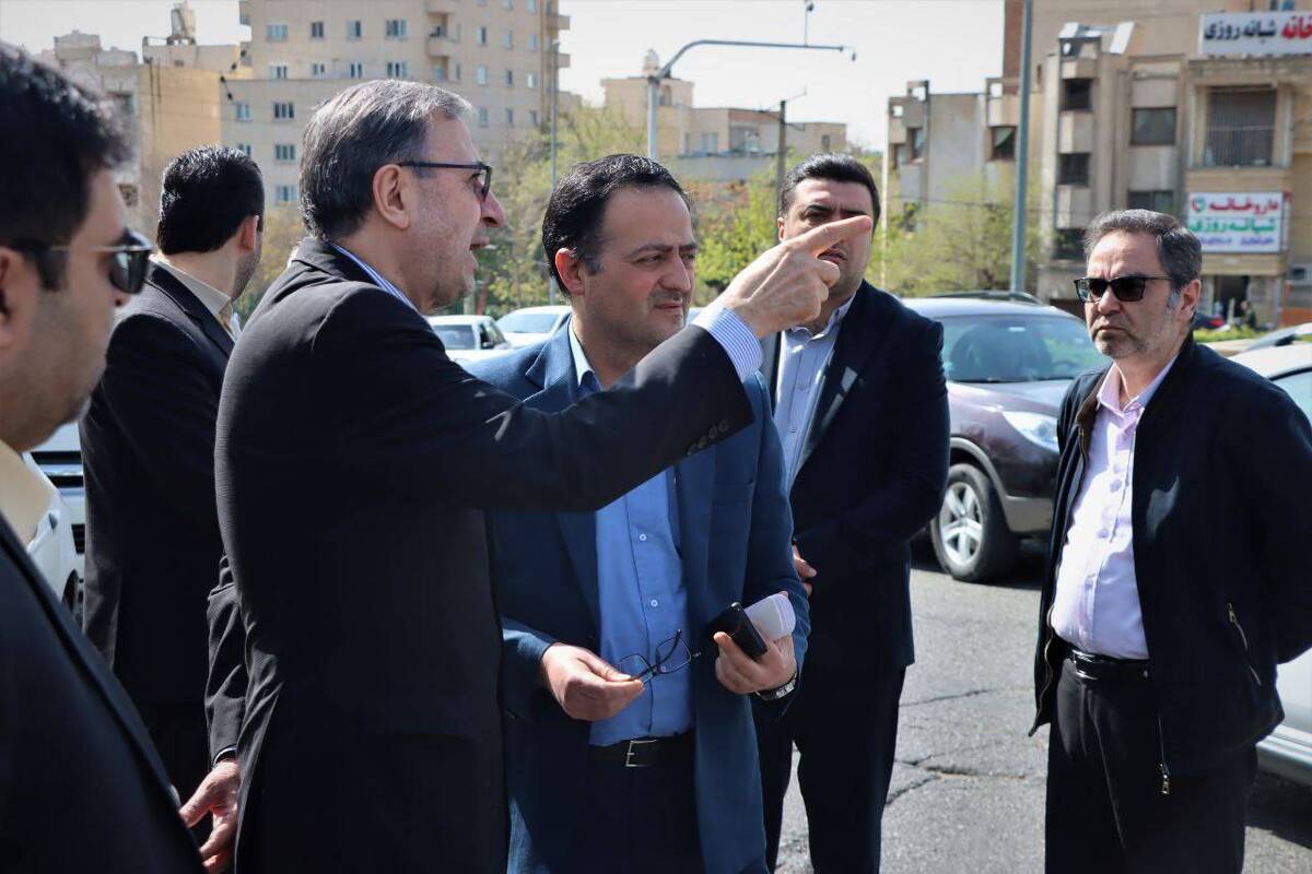بازدید مدیرعامل سازمان حمل و نقل ترافیک شهر تهران از منطقه ۱