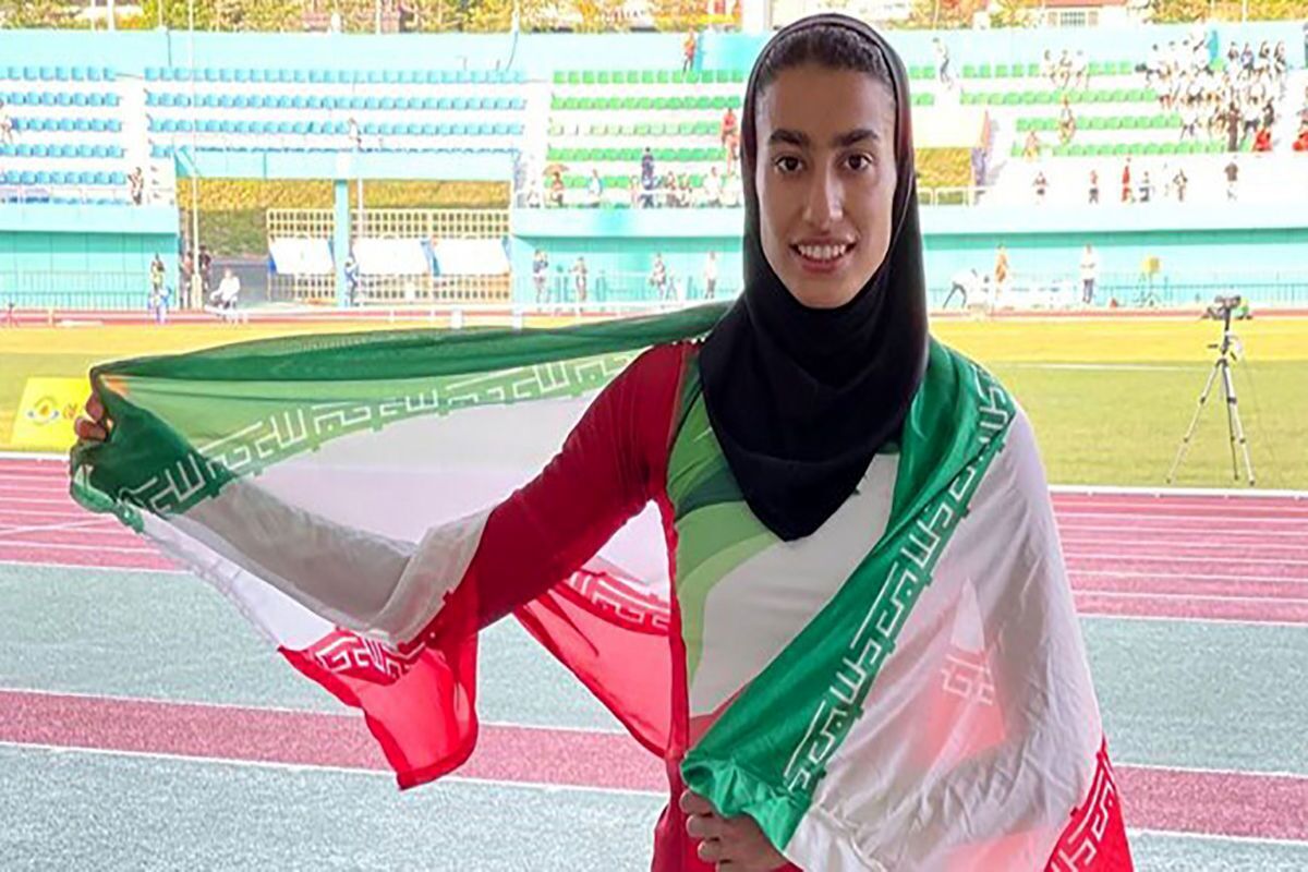 سکه پاداش مدال آوران در مسابقات دوومیدانی قهرمانی جوانان آسیا