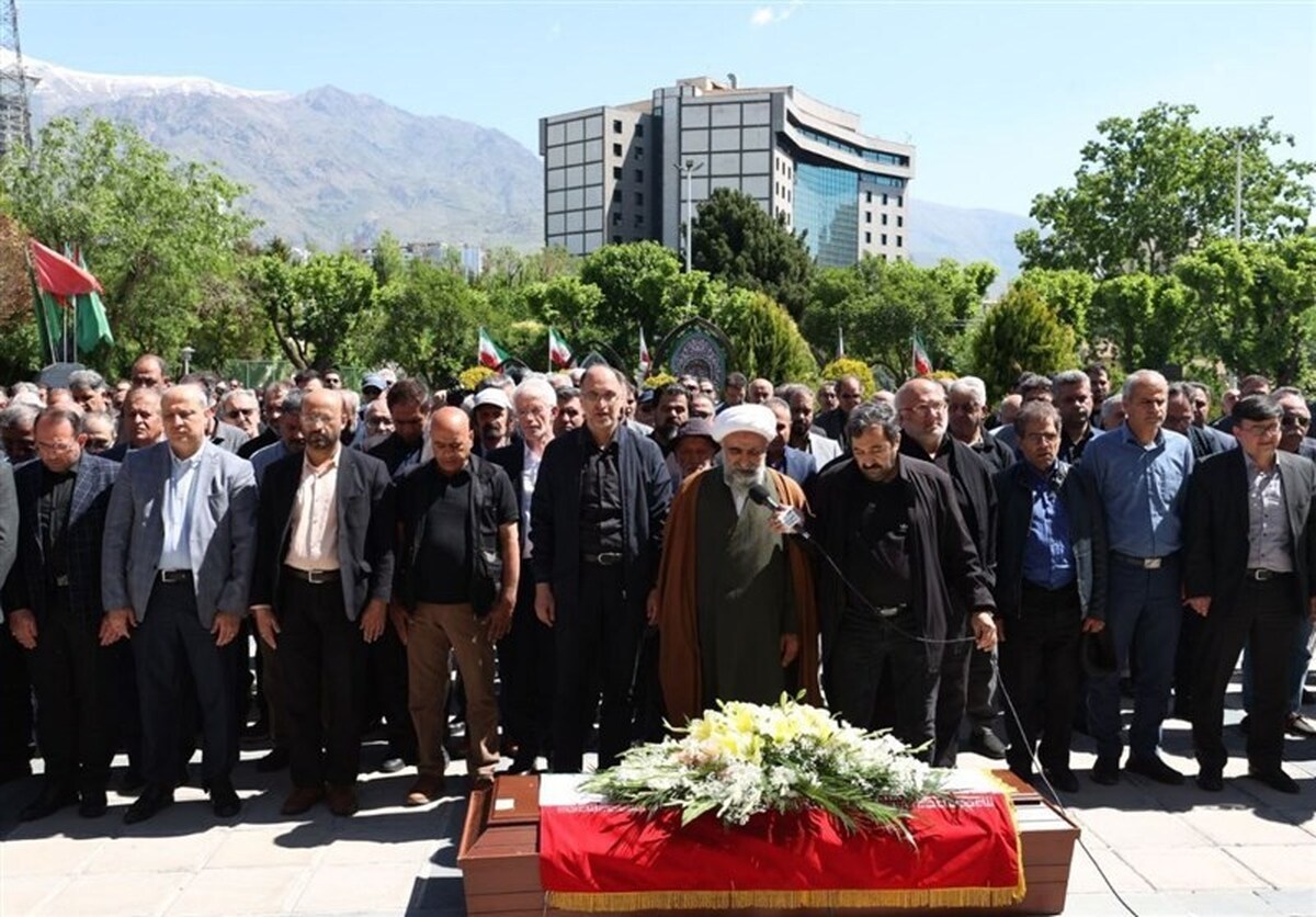 تشییع پیکر مرحوم اسکویی با حضور مسئولان ورزشی