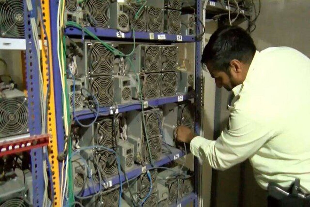 کشف بزرگ‌ترین مزرعه استخراج «ارز دیجیتال» در خراسان شمالی