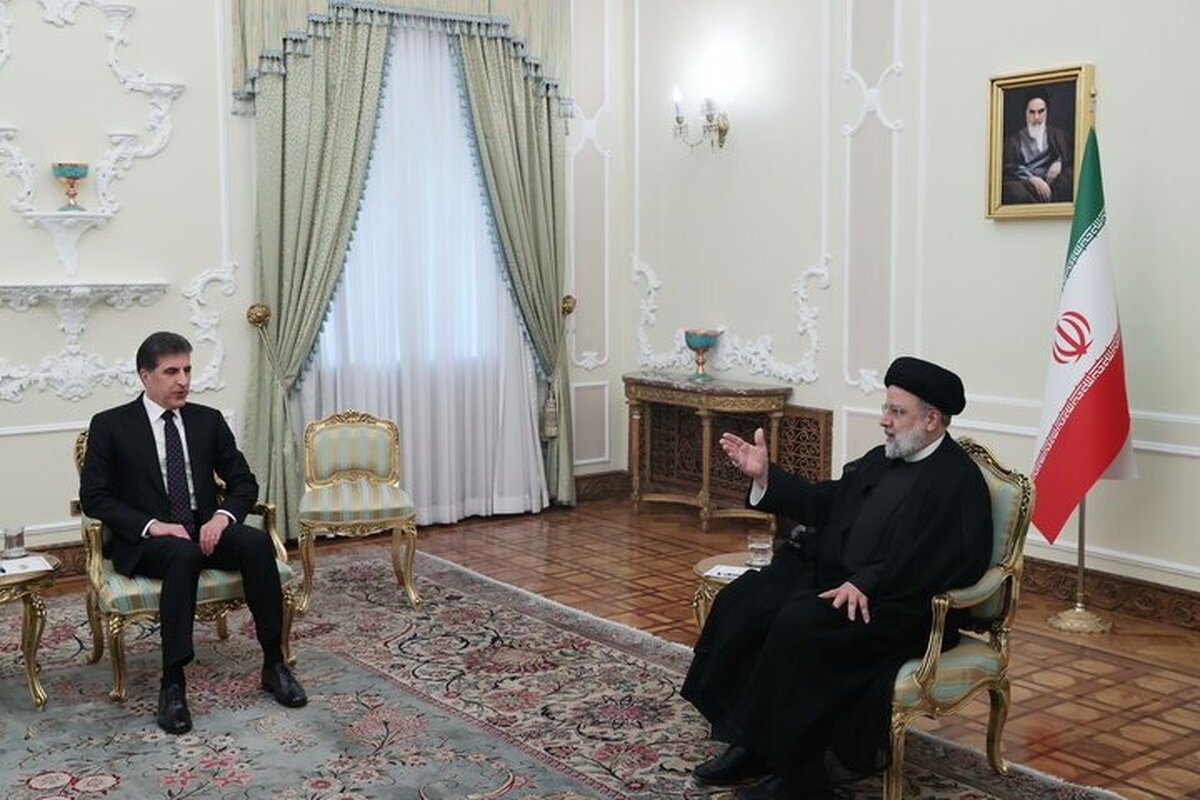 بارزانی با رئیسی دیدار کرد